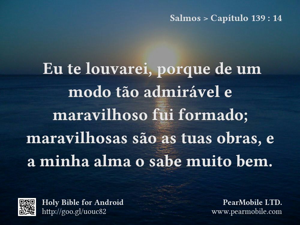 Salmos, Capítulo 139:14